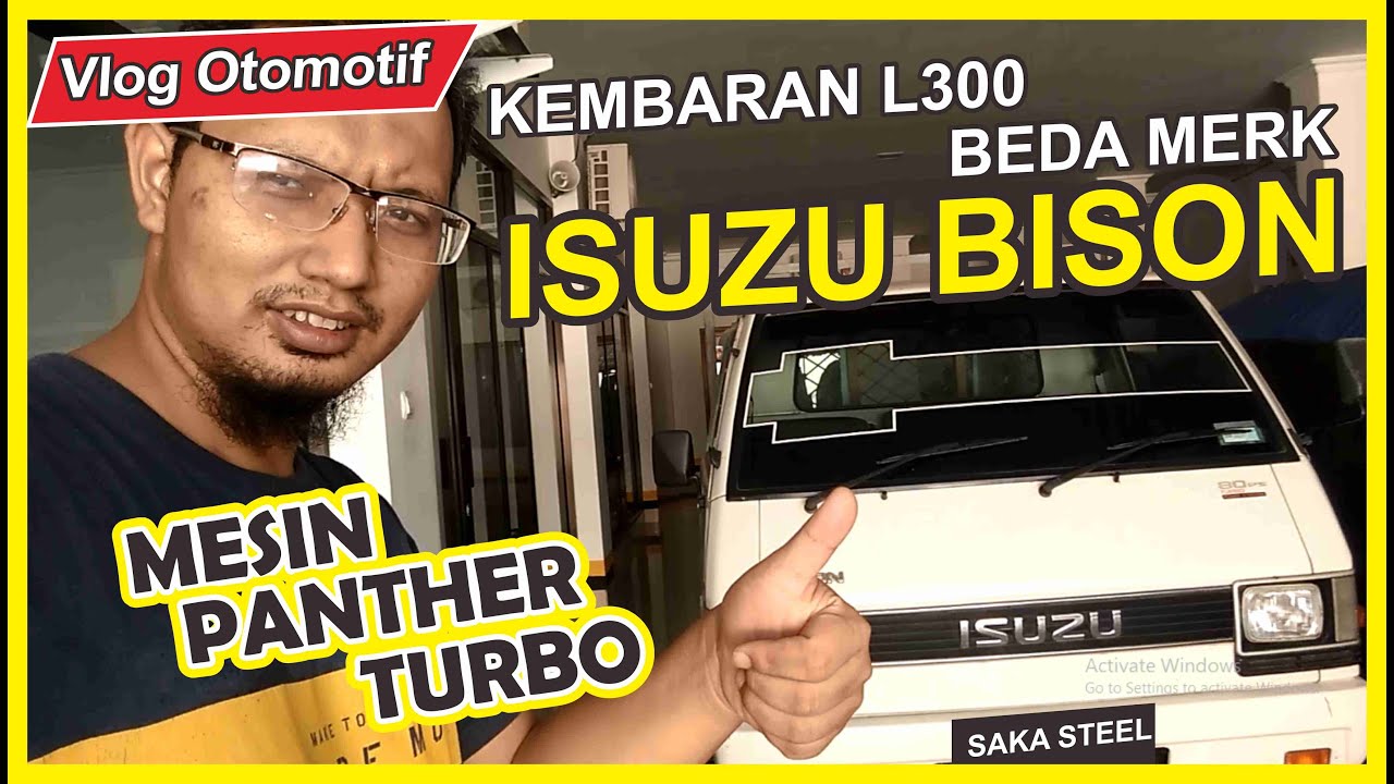 ISUZU BISON Pick up Mesin Panther Turbo (Review dan Test Drive)