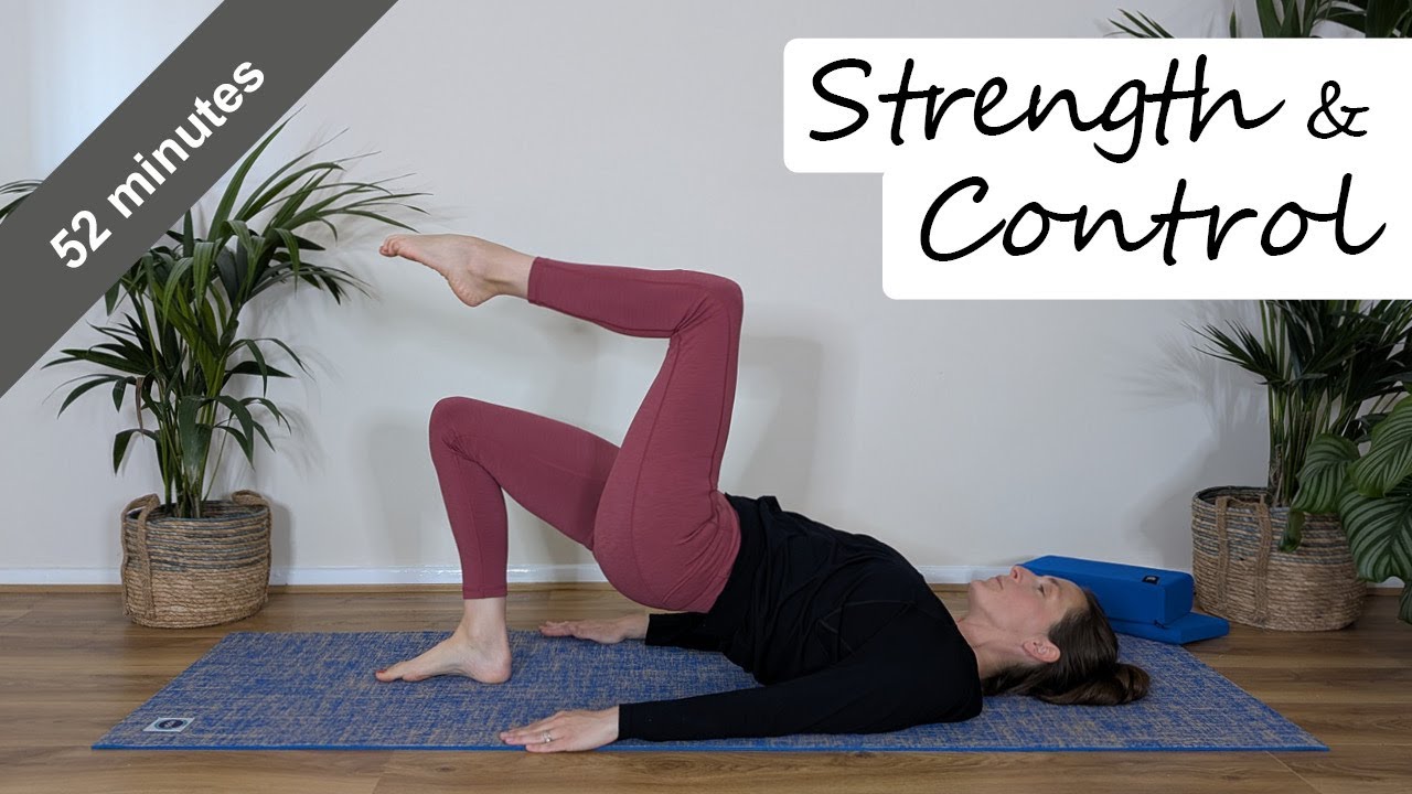 Advanced strength and control Pilates | Pilates Live