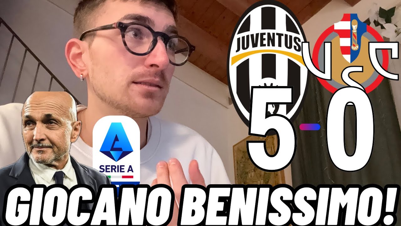FANNO DI NUOVO PAURA.. JUVENTUS-CREMONESE 5-0 .. da anni NON giocavano così ! 