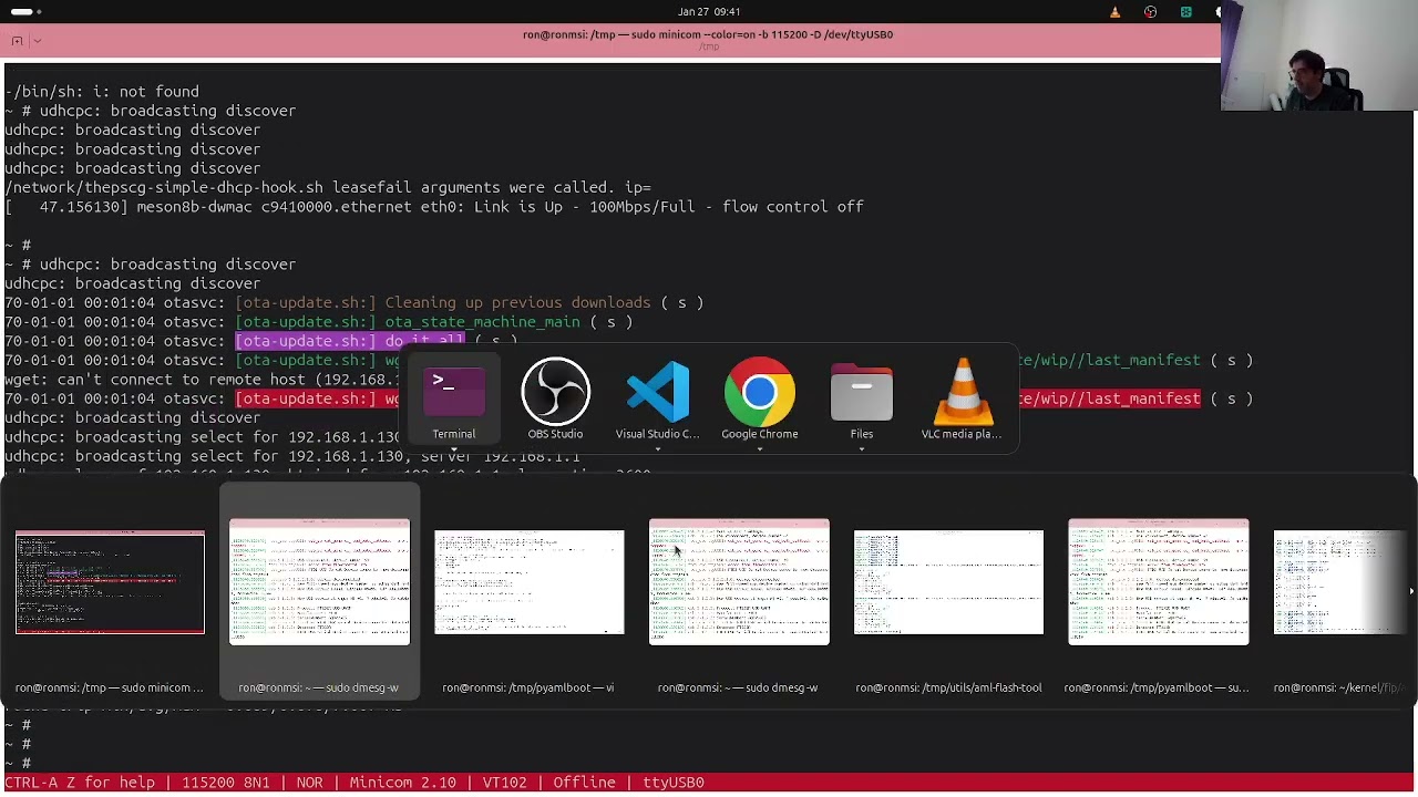 AMLogic: Replacing the boot chain on s905w/s905x devices with mainline U-boot and Linux (6.19)