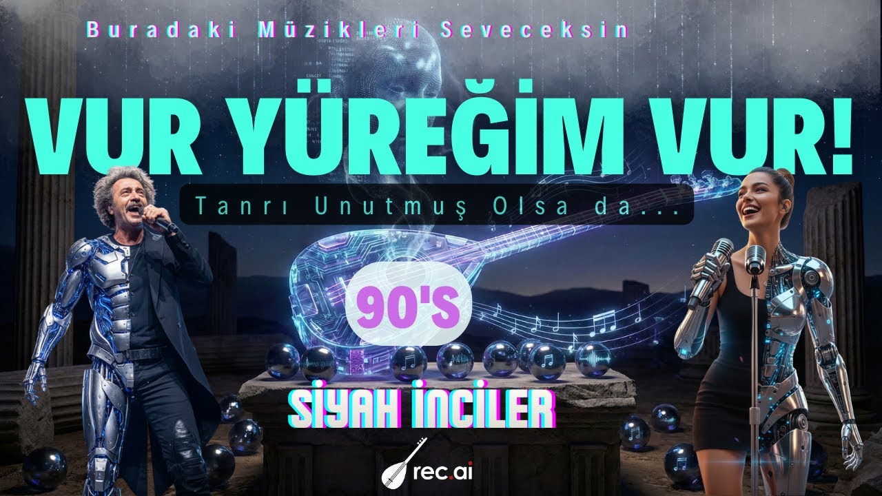 Vur Yüreğim (Tanrı unutmuş Olsa da) - (Siyah İnciler: 90s) Cover | rec.ai 🌑⛈️