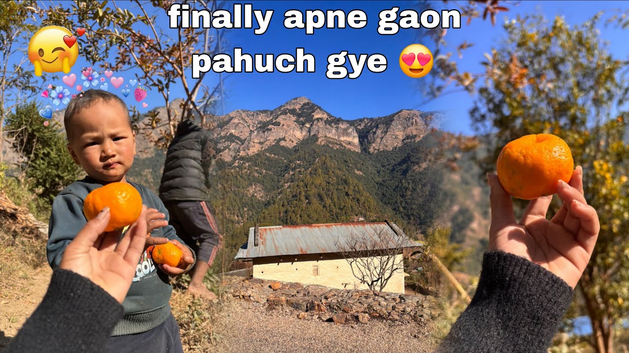 चले अपने गाँव ⛰️🫶#nepal #youtubevideo 