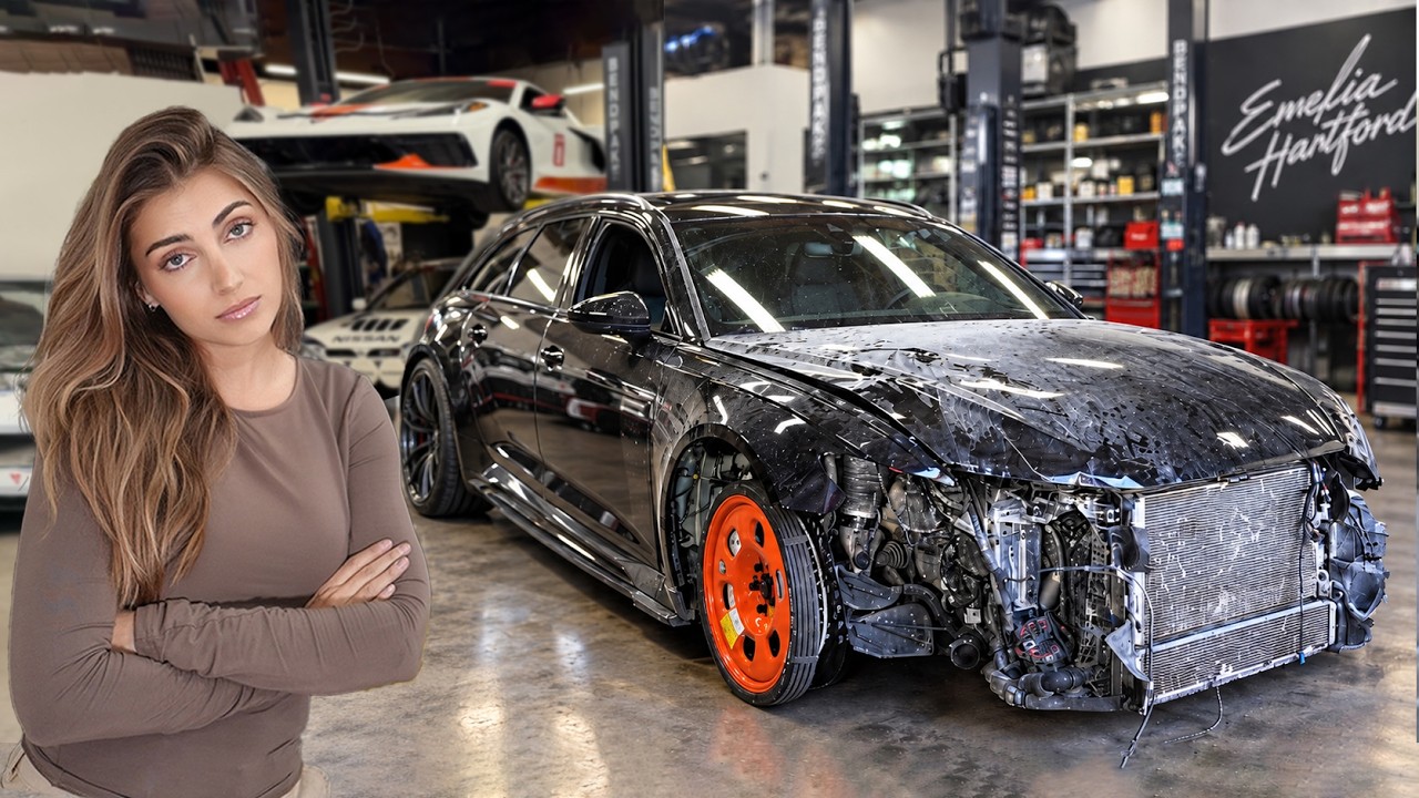 I Bought a Wrecked AUDI RS6 & Rebuilt it in 24 HOURS