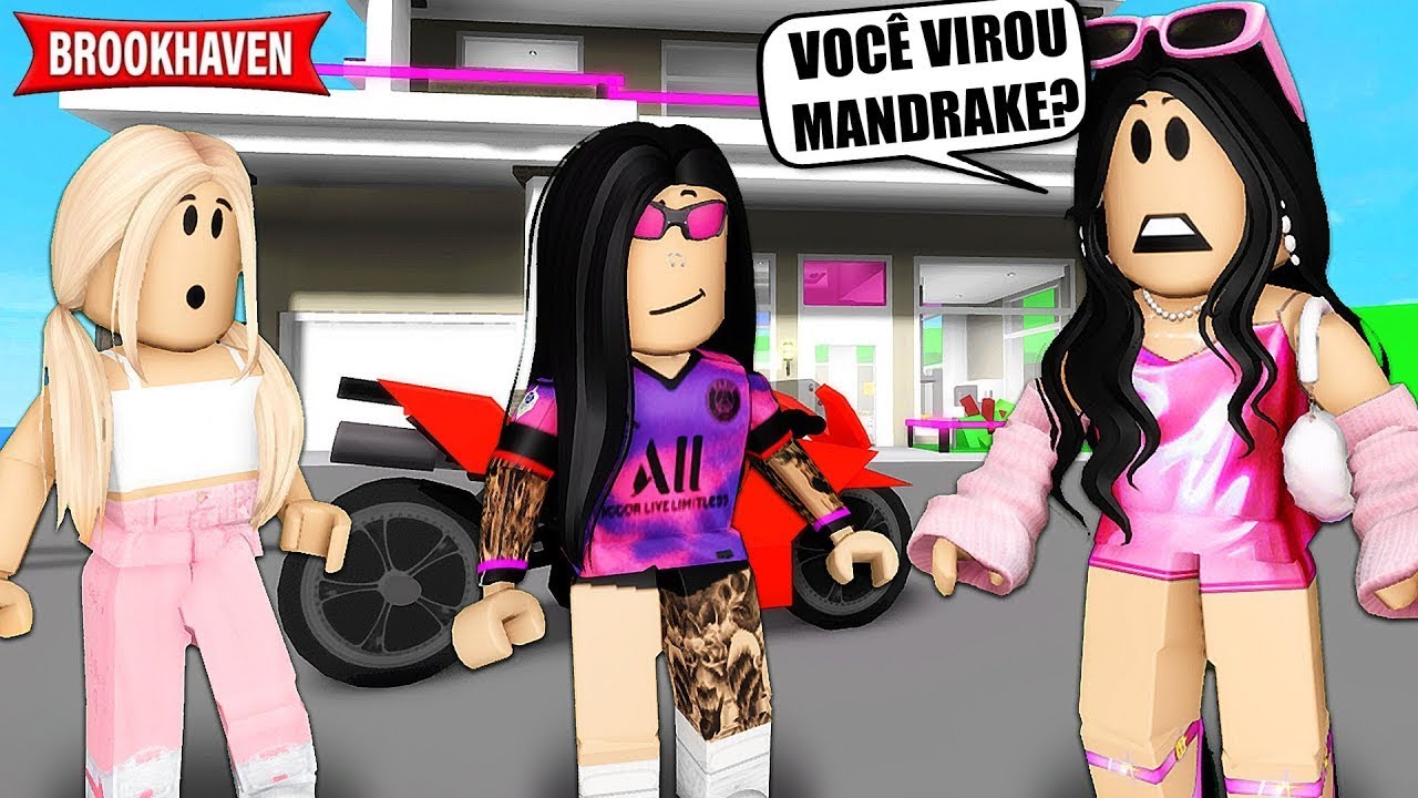 A MÃE DESCOBRIU QUE A FILHA É MANDRAKE | Historinhas Brookhaven RP | Roblox