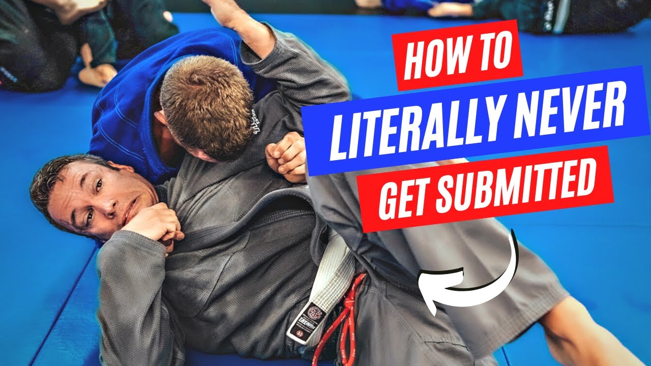 How To LITERALLY NEVER Get Submitted In BJJ | Gi & Nogi