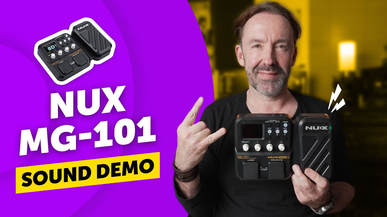 Nux MG-101 | How good does the inexpensive amp modeler and guitar effects processor sound?