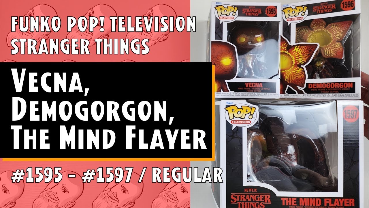 Vecna, Demogorgon, The Mind Flayer (Rift) Funko Pop - Stranger Things // Just One Pop Showcase