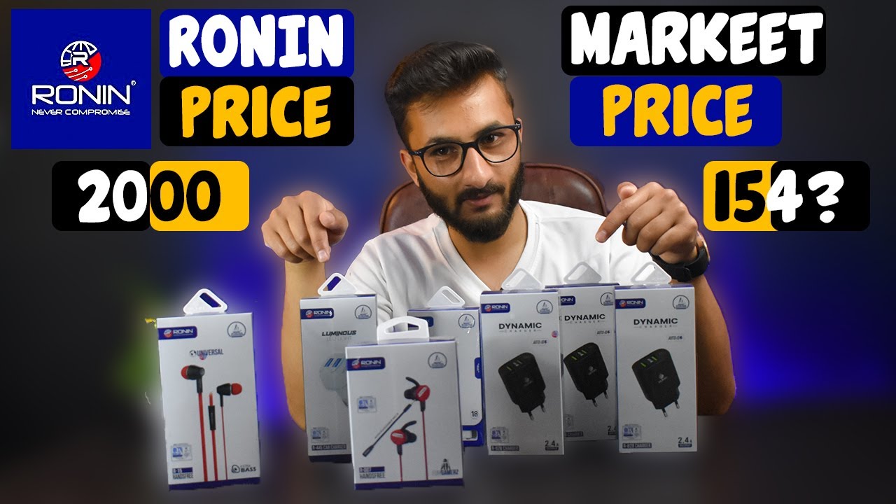 😱Cheap RONIN Products? ONLINE VS MARKEET🤔| Cheap RONIN Products Showdown | Hammad 946