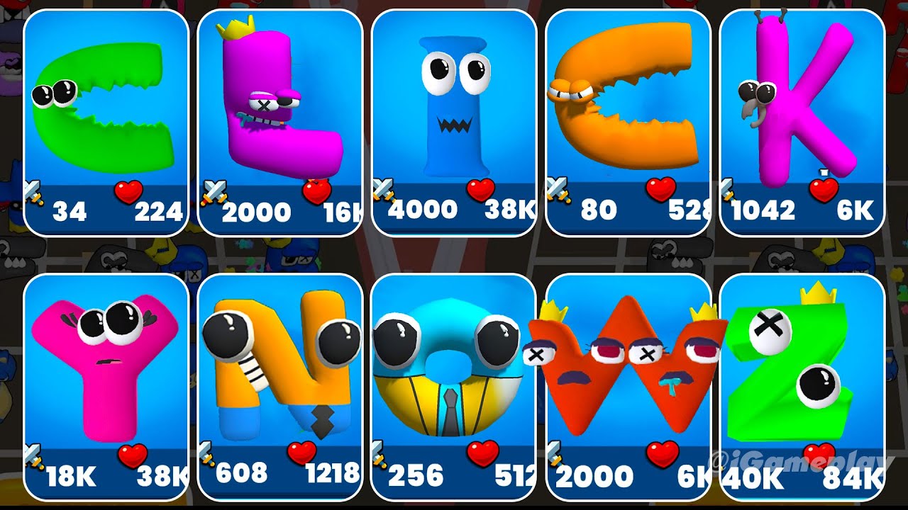 MERGE ALPHABET LORE RUN + ALPHABET LORE MERGE - Merge Battles ⭐ abcdefghijklmnopqrstuvwxyz