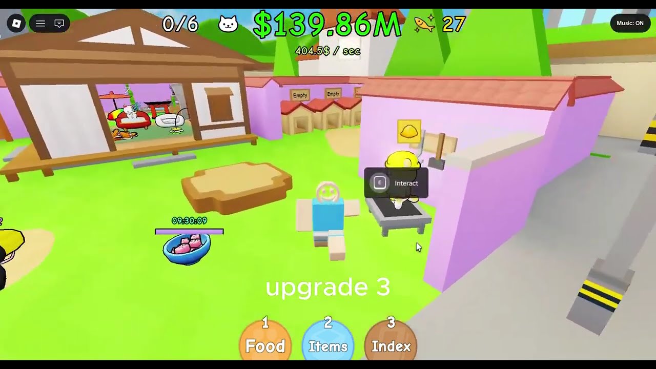 Roblox | Care for Cats | Full Upgrade  & unlockable place Showcase