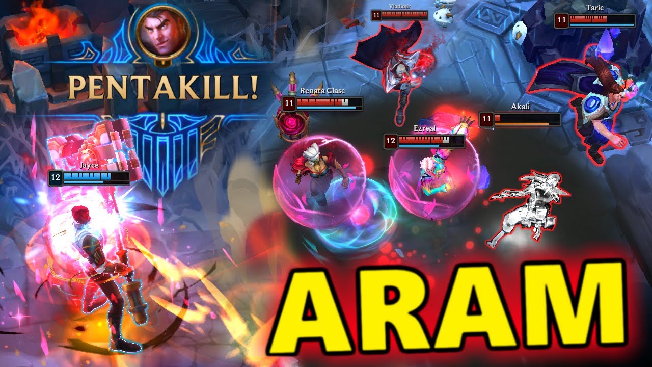 ARAM LoL FUN MOMENTS 2025 (Penta, Jayce, Pyke, Nautilus, Yasuo, Lux, Yone) #414