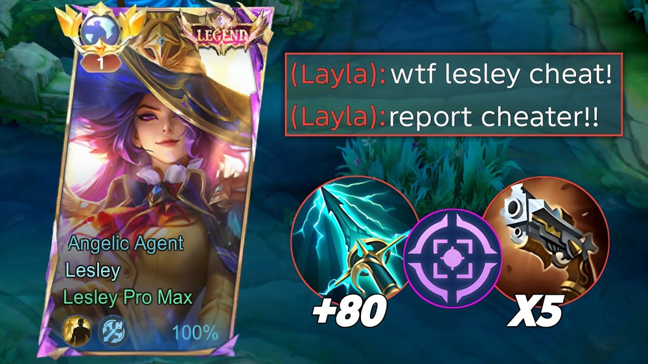 GLOBAL LESLEY UNSTOPPABLE TRICK EARLY TO LATE BUILD IS REALLY BROKEN 🤯 (try this)!! | BEST SKIN 2026