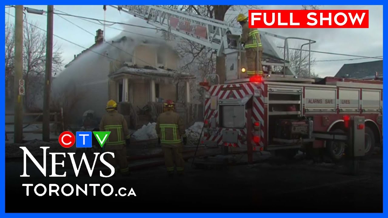 One person missing, three people injured after house fire | CTV News Toronto at Noon for Jan. 20