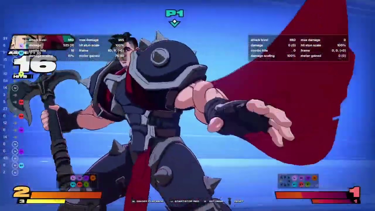 2XKO - Darius / Vi - TOD Combo