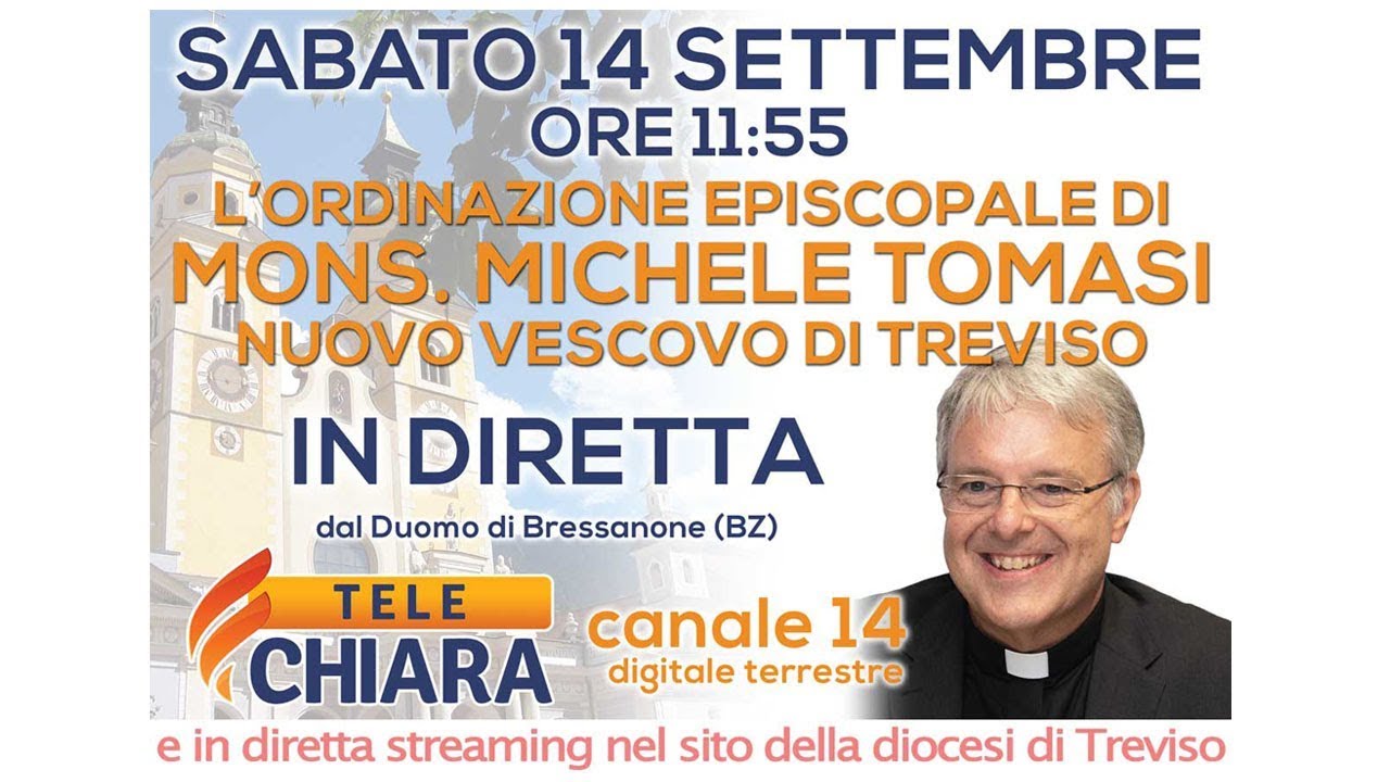 L'ordinazione Episcopale di Mons. Tomasi nuovo Vescovo di Treviso