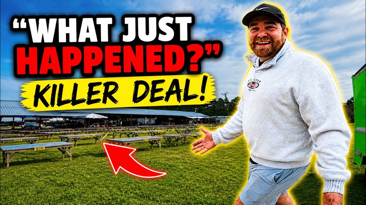 We Cashed In Big Time at this Abandoned Flea Market!