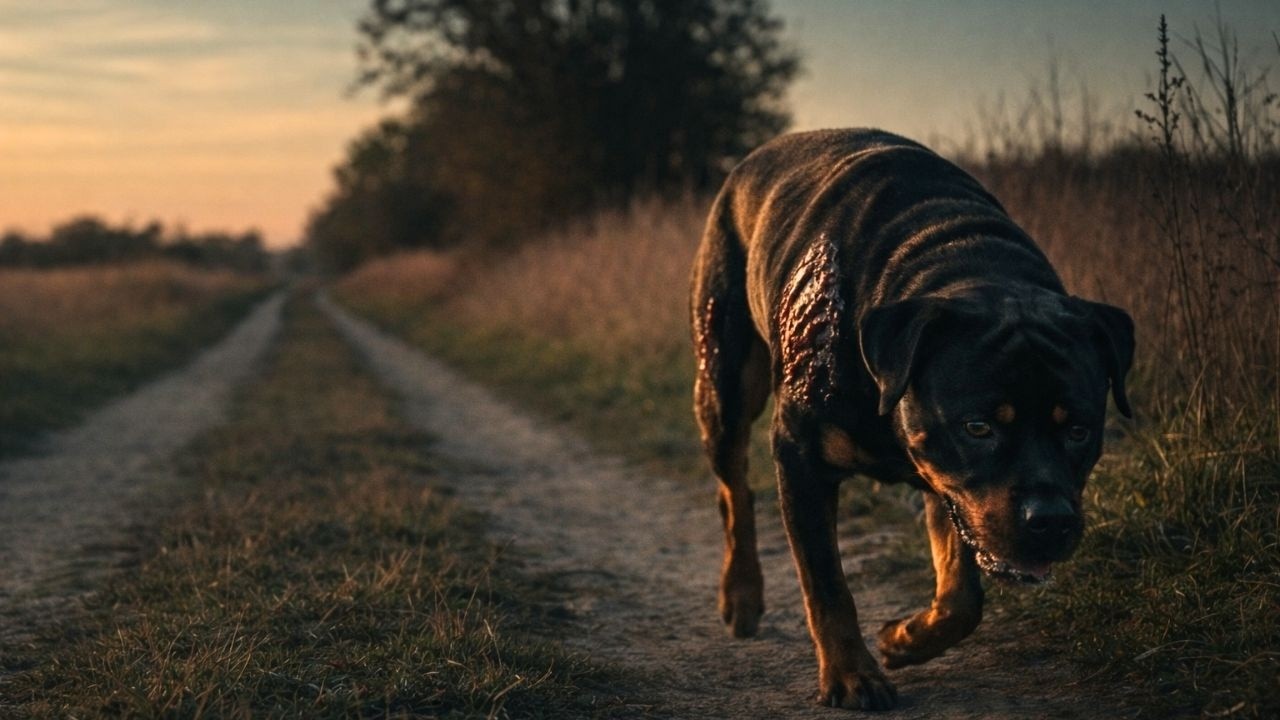 Pudo retroceder. Eligió proteger una vida, y quedó marcado para siempre | Rottweiler