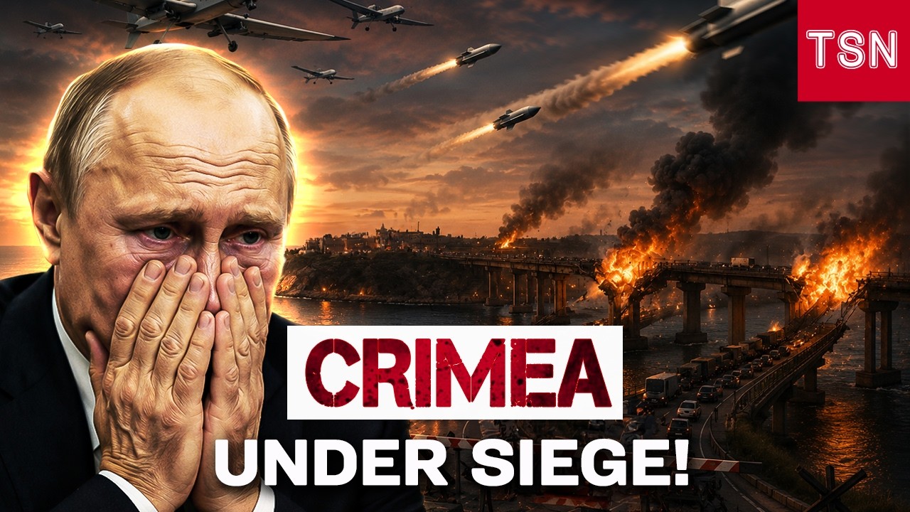 BREAKING! Ukraine Deals a Fatal Blow! Crimea Completely Isolated?! Russia Abandons Crimea?