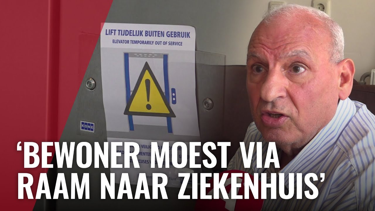 Bewoners al drie weken thuis vast door kapotte lift