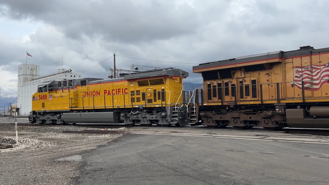 UP SB mixed freight - Ogden, UT.  2/12/26