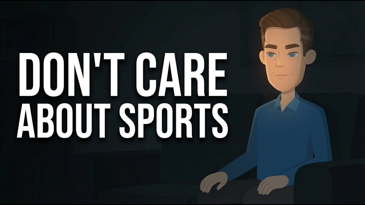 The Psychology of Men Who Don't Obsess Over Sports