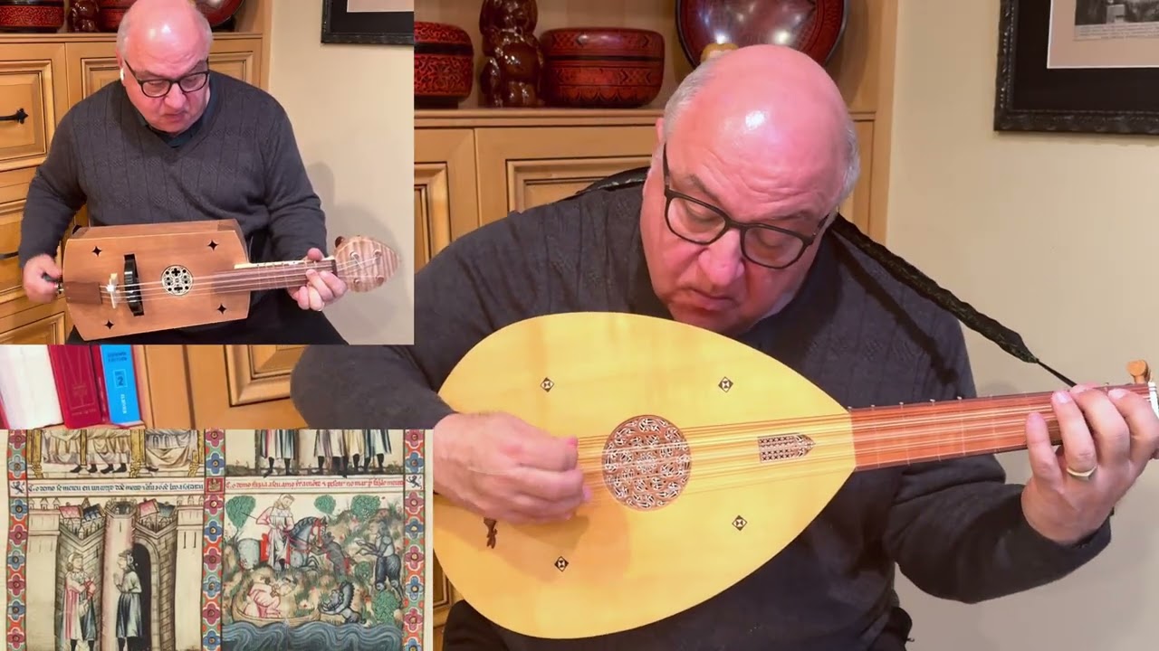 Cantiga #67 From the 13th Century Cantigas de Santa Maria on Medieval Lute and Vihuela de Rueda