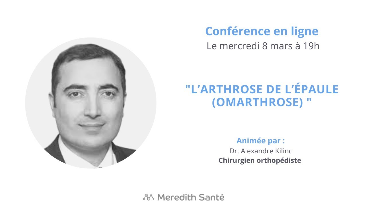 L&rsquo;arthrose de l&rsquo;&eacute;paule (omarthrose) - Dr. Alexandre Kilinc, chirurgien orthop&eacute;diste