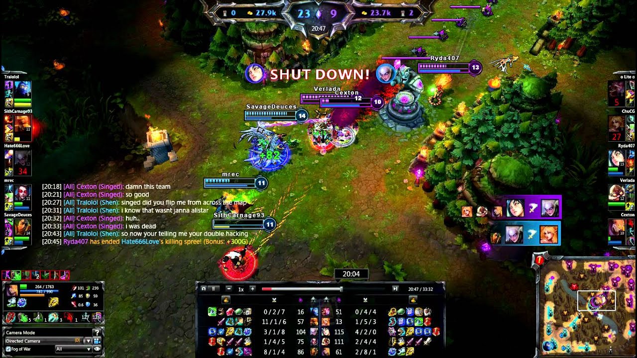 Lee Sin murders a fox