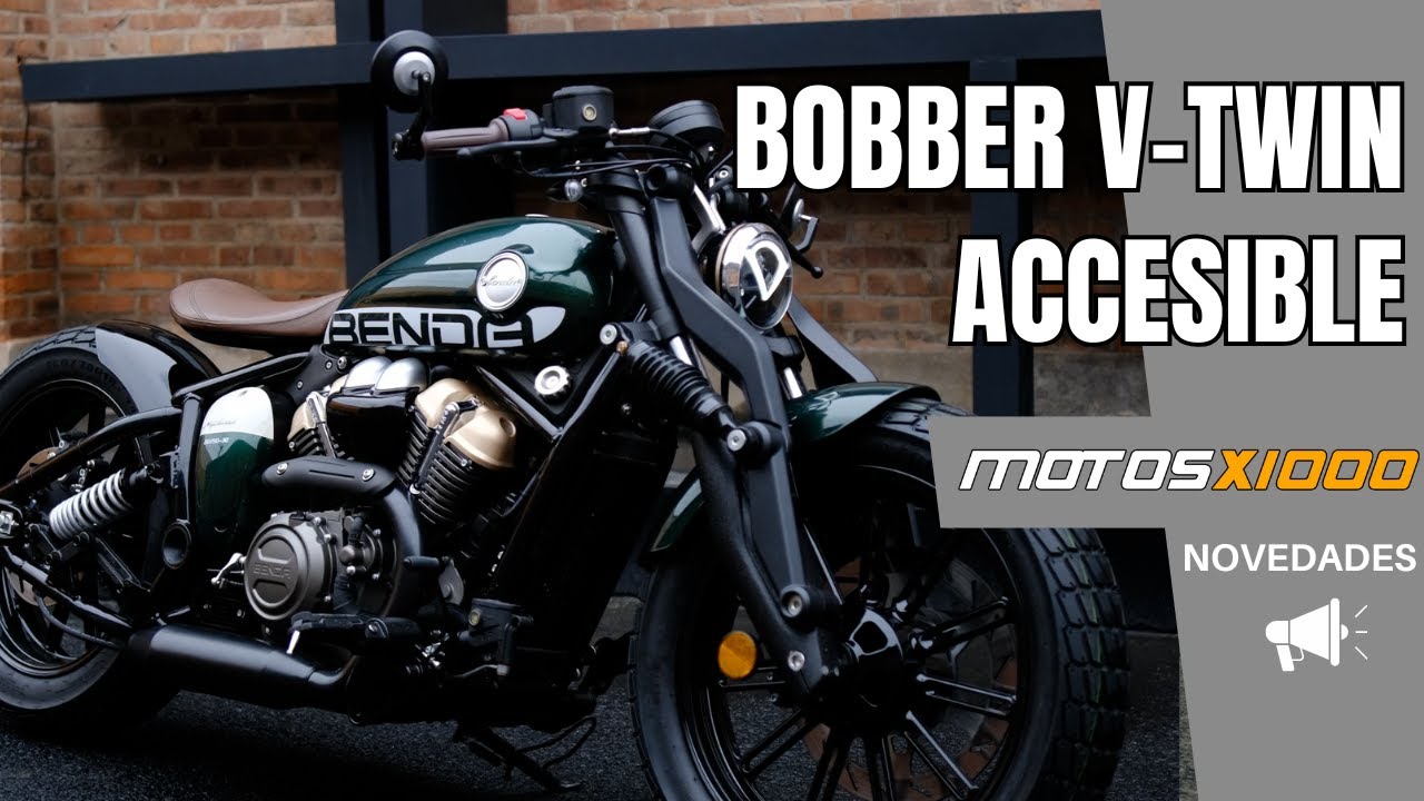 BENDA NAPOLEON BOB 250: tradición bobber y tecnología actual en una moto de 5.250 € | Motosx1000