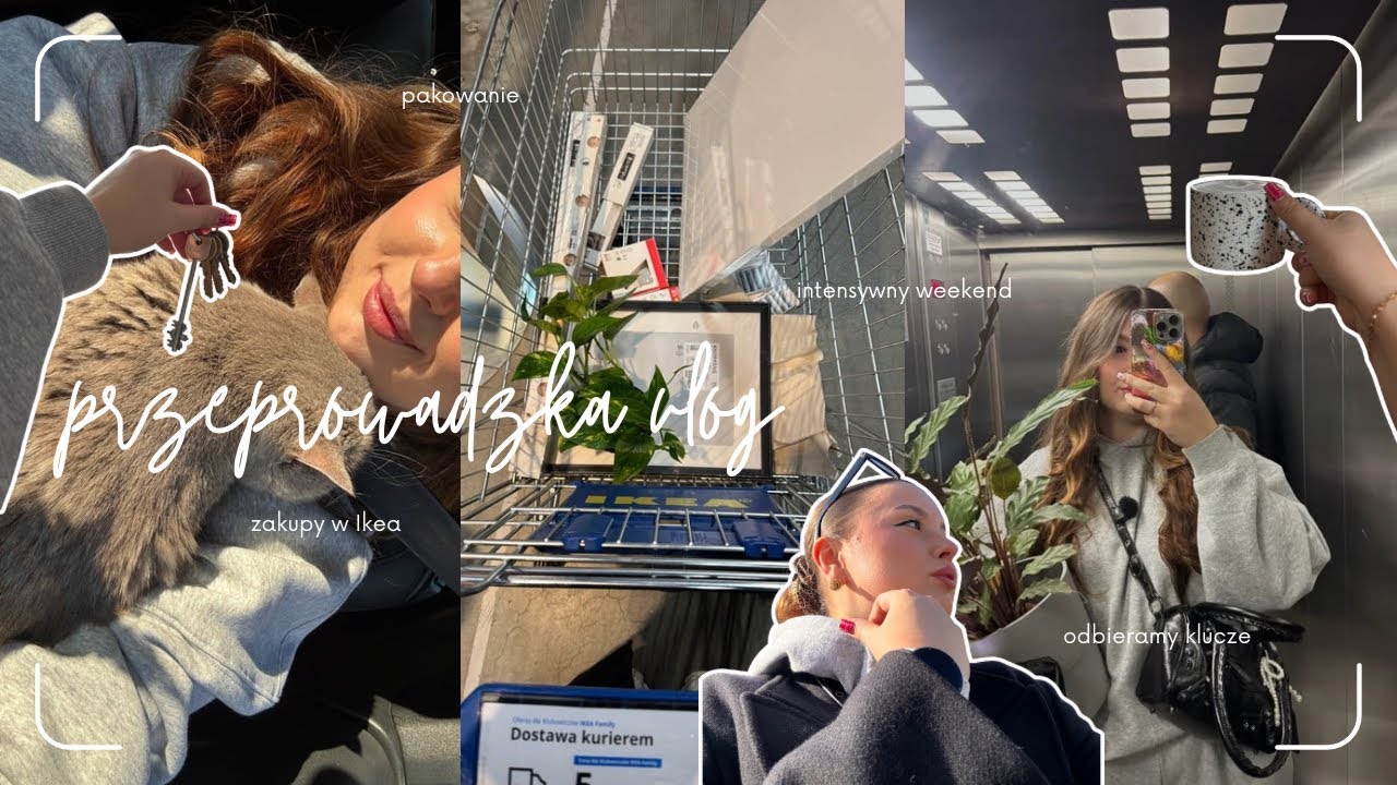 Przeprowadzka vlog ⭐️ pakowanie | odbieramy klucze | zakupy w Ikea | intensywny weekend