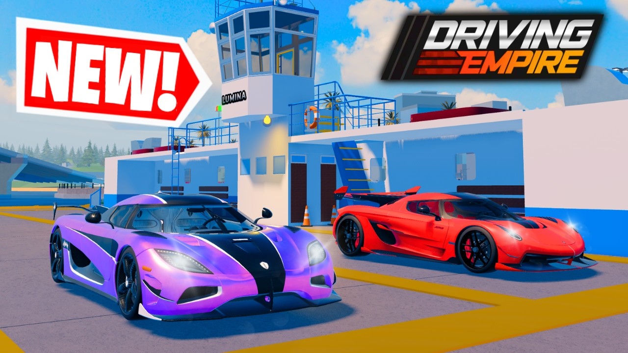 Новая лодка, тизер и обновление в Driving Empire!
