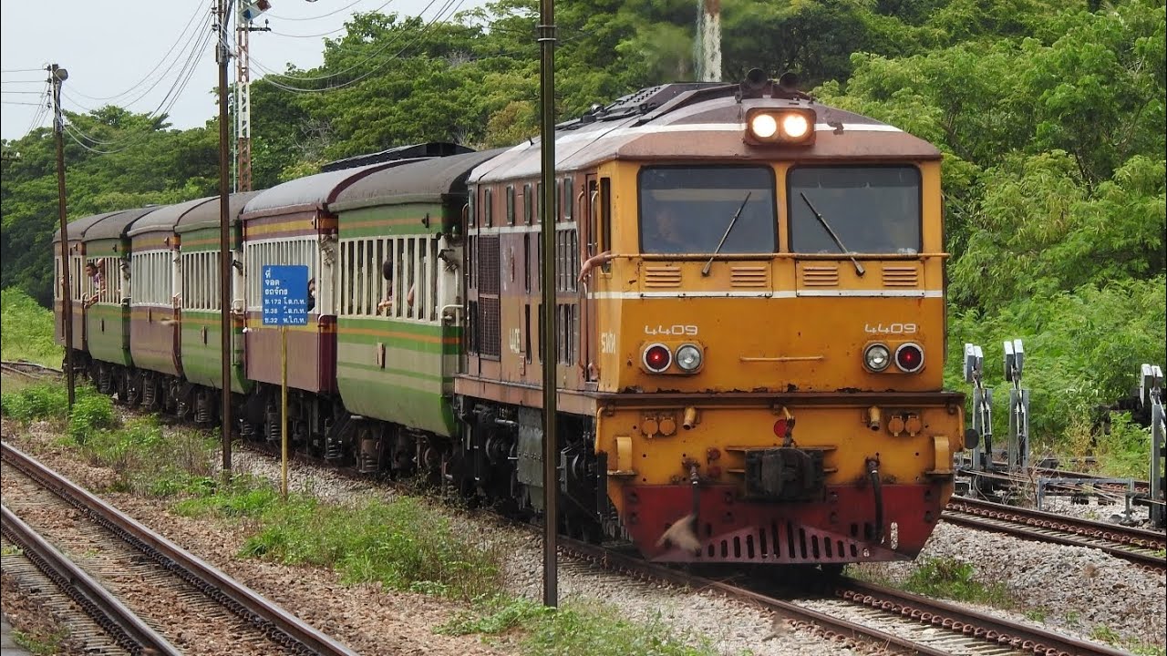 รถไฟไทย ; รวมคลิปรถไฟสายใต้