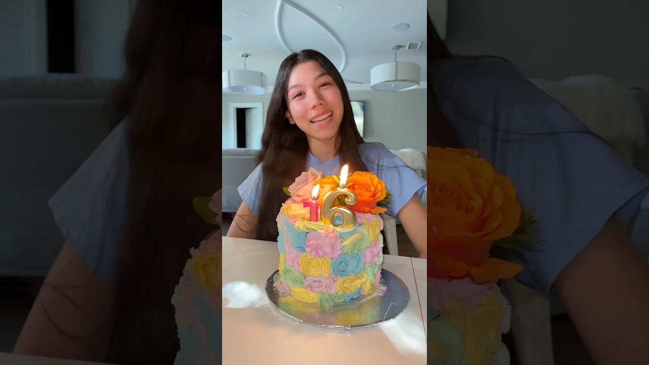 Happy 16th birthday. 🎂