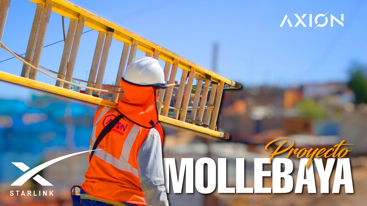 STARLINK | CONECTAMOS el distrito mas ALEJADO de AREQUIPA con FIBRA OPTICA. PROYECTO MOLLEBAYA