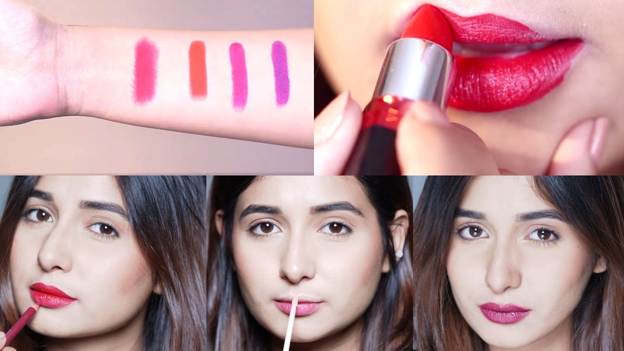 Beginner's Guide To Pick The PERFECT LIPSTICK - Lipstick Tutorial For Beginners | Glamrs.com