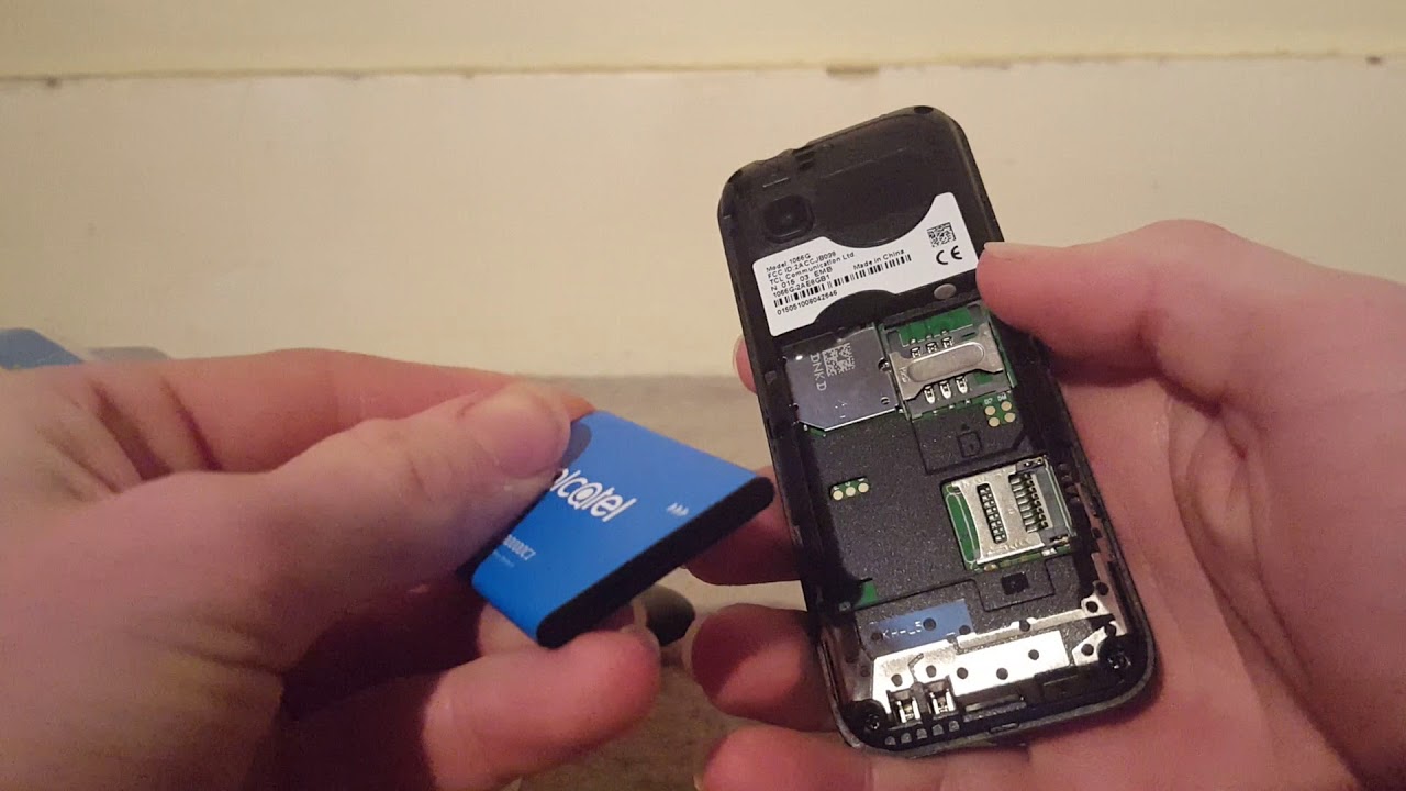 EE Alcatel 1066 Mobile Review and Unboxing