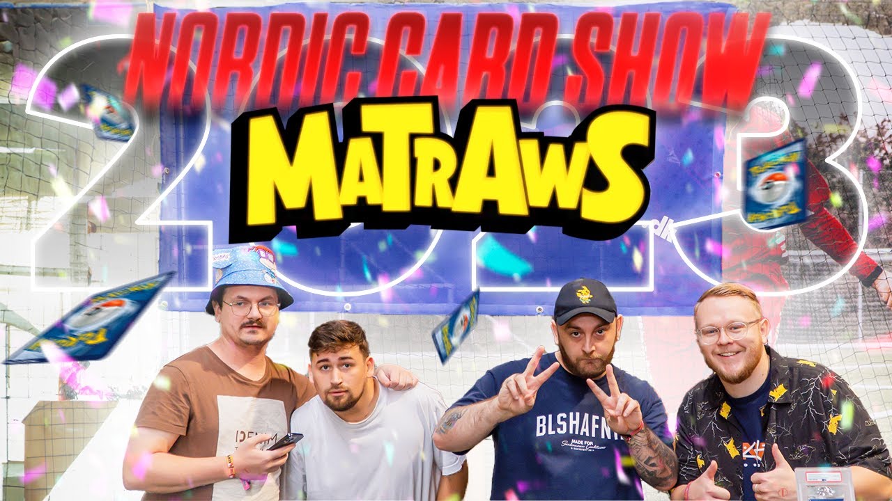 Jeg var til nordens ST&Oslash;RSTE Card Show!