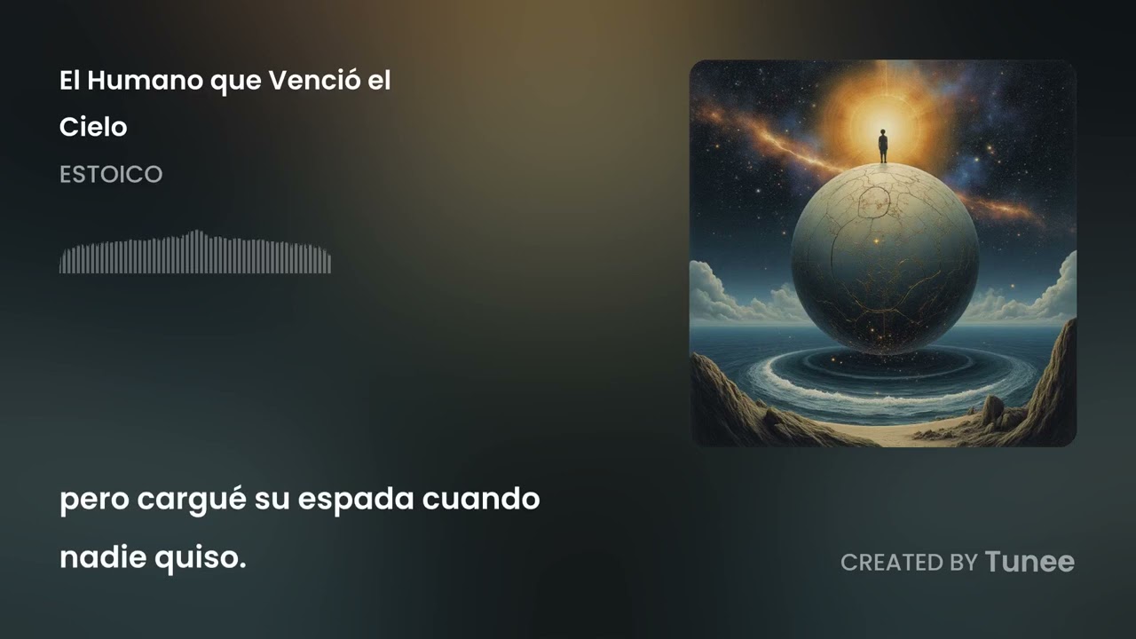 El humano qué venció al cielo - Estoico IA