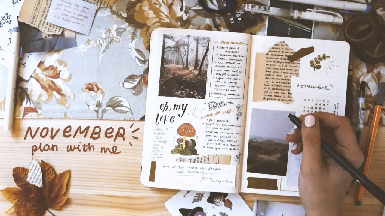 november plan with me! 🌾 // cheyenne barton