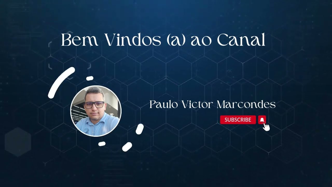 Bem vindos (a) ao canal / Pr. Paulo Victor Marcondes.