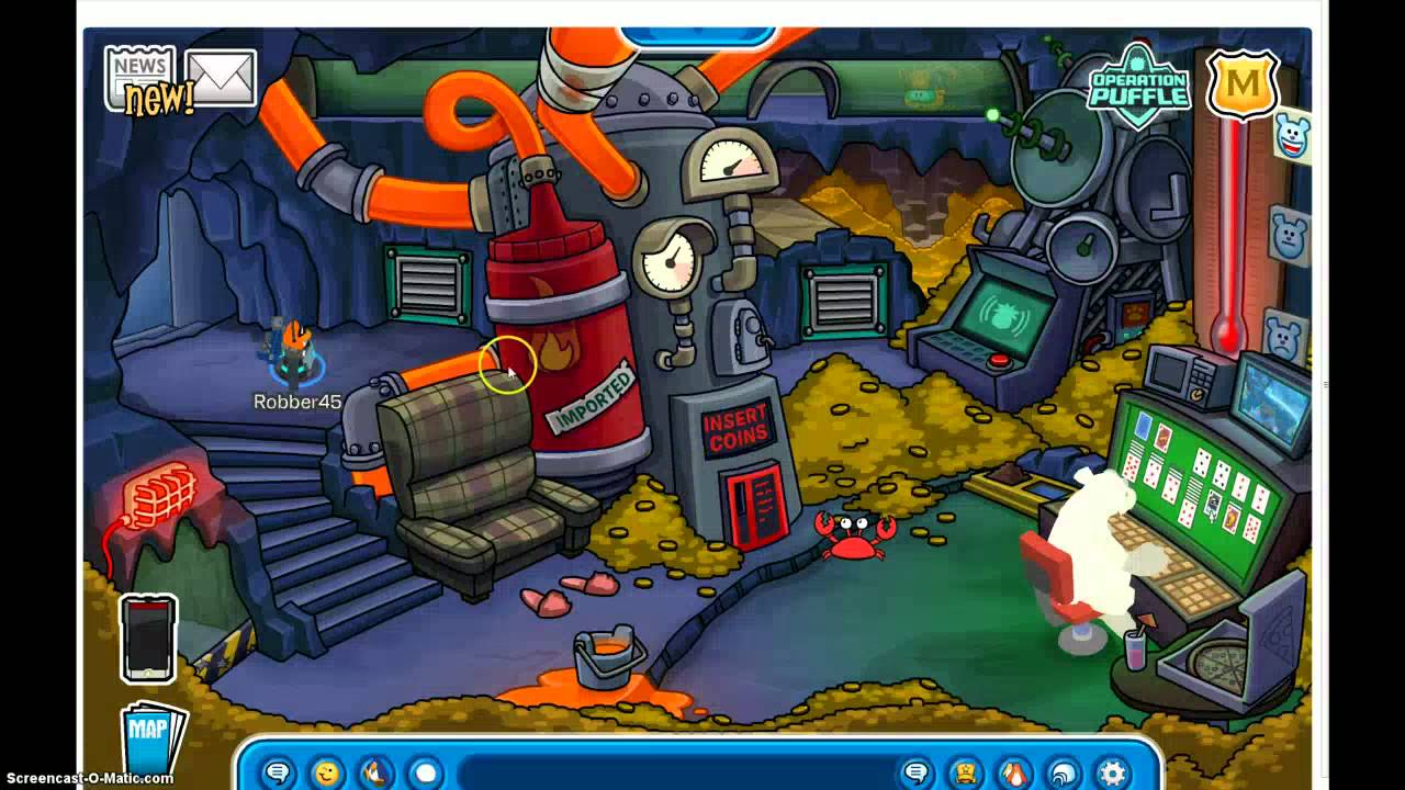 Club Penguin: Defeating Herbert