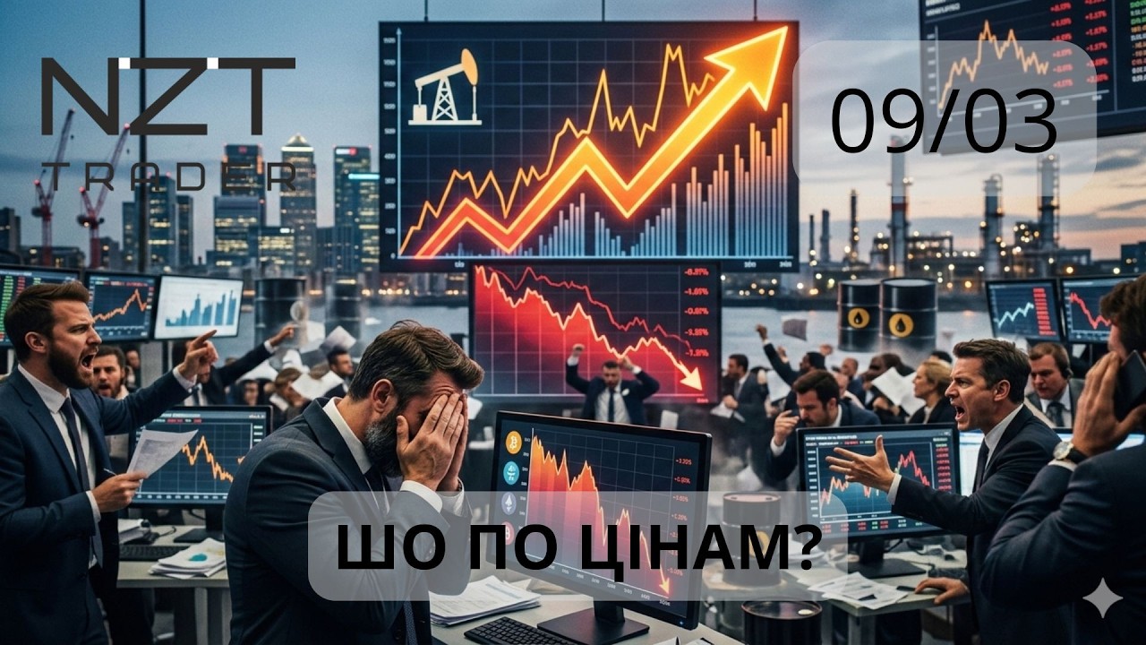 ОГЛЯД РИНКУ НА ПОЧАТКУ ТИЖНЯ 9 БЕРЕЗНЯ| DXY, EUR, GBP, JPY, S&P 500, BTC, ETH, SOL, ATOM,TON,GOLD