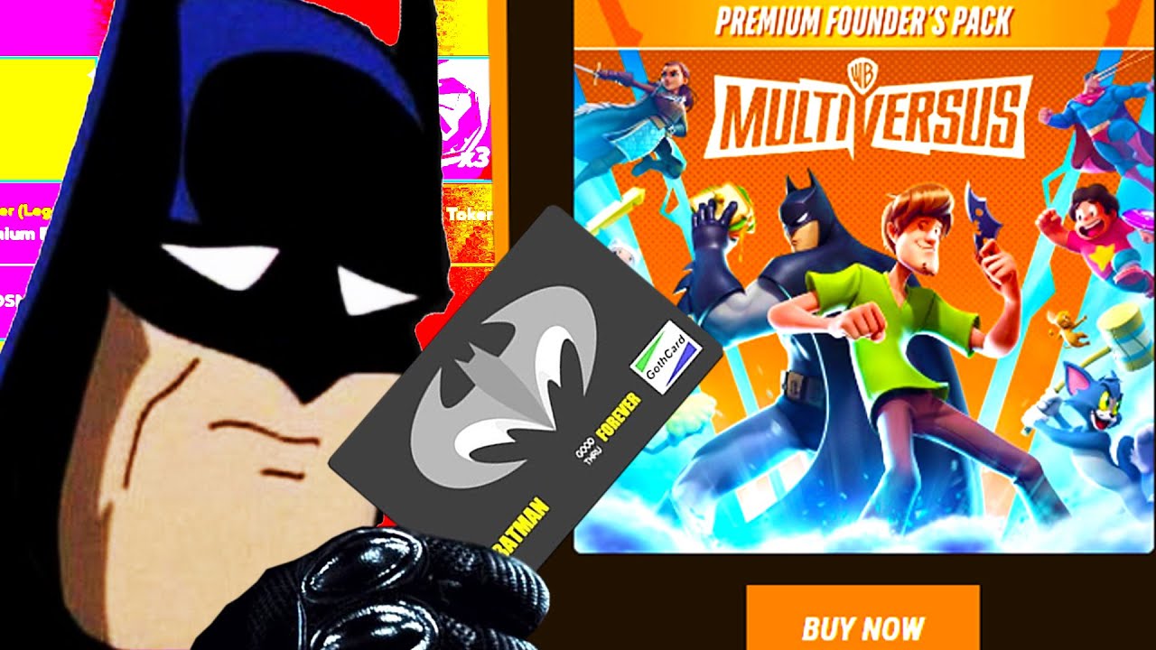 Bought the PREMIUM FOUNDER'S PACK in Multiversus... now I'M BROKE