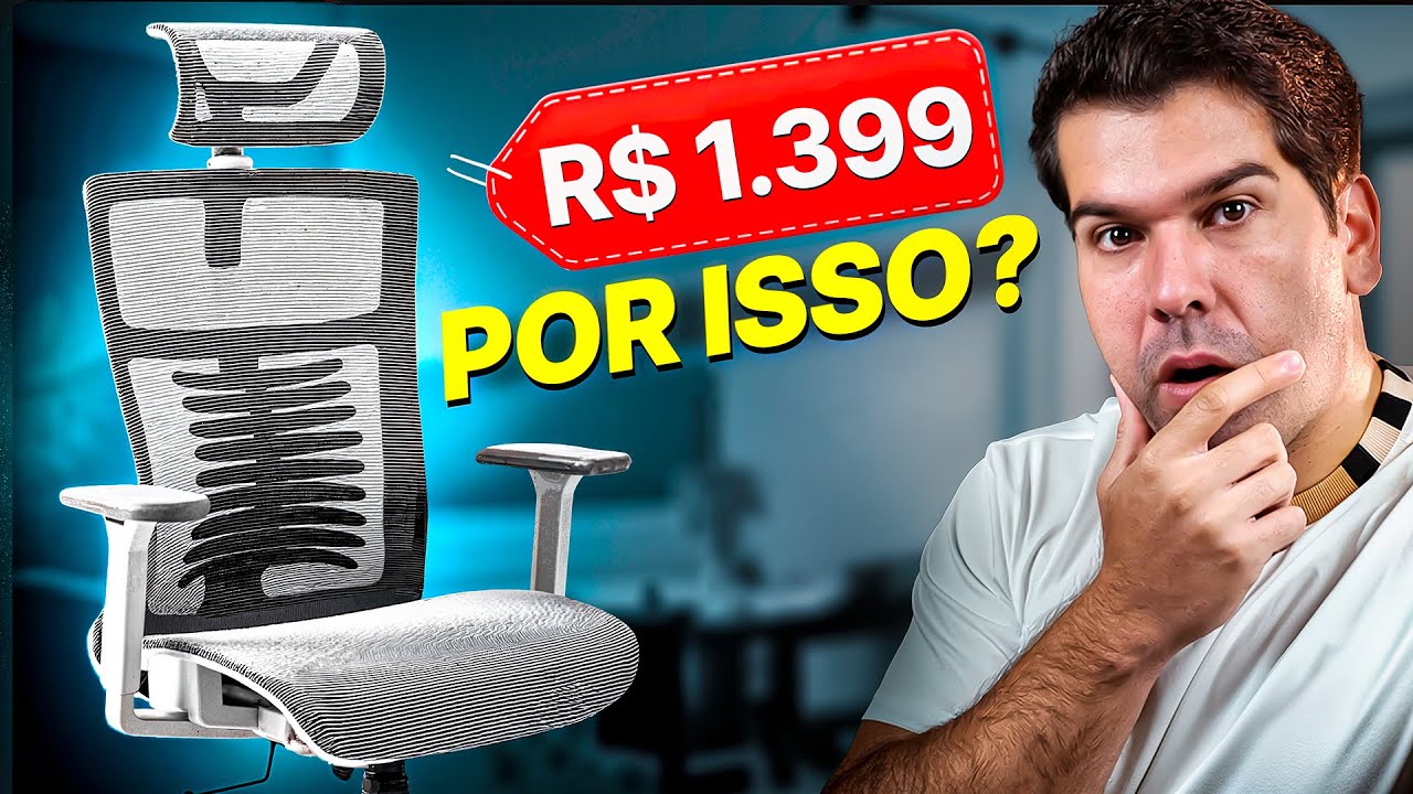Cadeira VERTTA: O que NINGUÉM te conta ANTES de comprar! Review SINCERO