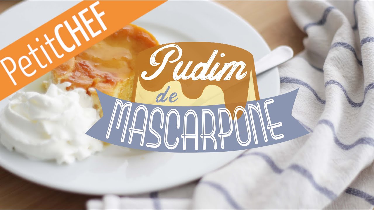 Pudim de Mascarpone