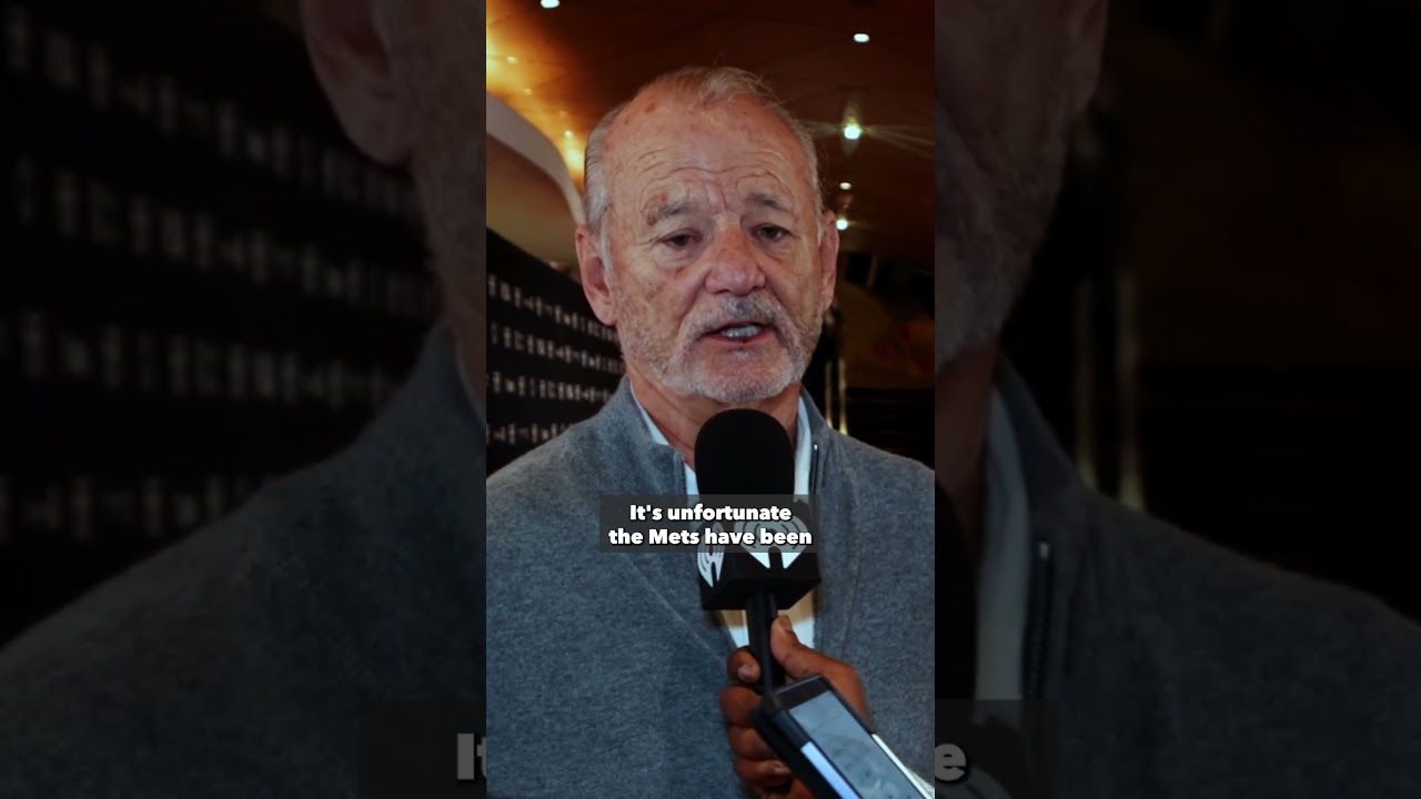 Bill Murray shouts out the TORONTO BLUE JAYS