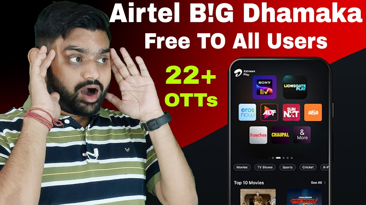 Airtel Xstream Play Free Subscription to All Customers | Airtel New Offer | Unlimited 5G Data |