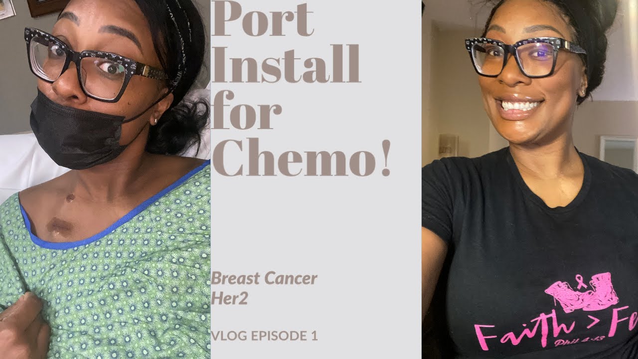 💕VLOG 1💕BREAST CANCER JOURNEY| PORT-A-CATH INSTALL| #breastcancer #HER2 #PORT #chemo #chemotherapy
