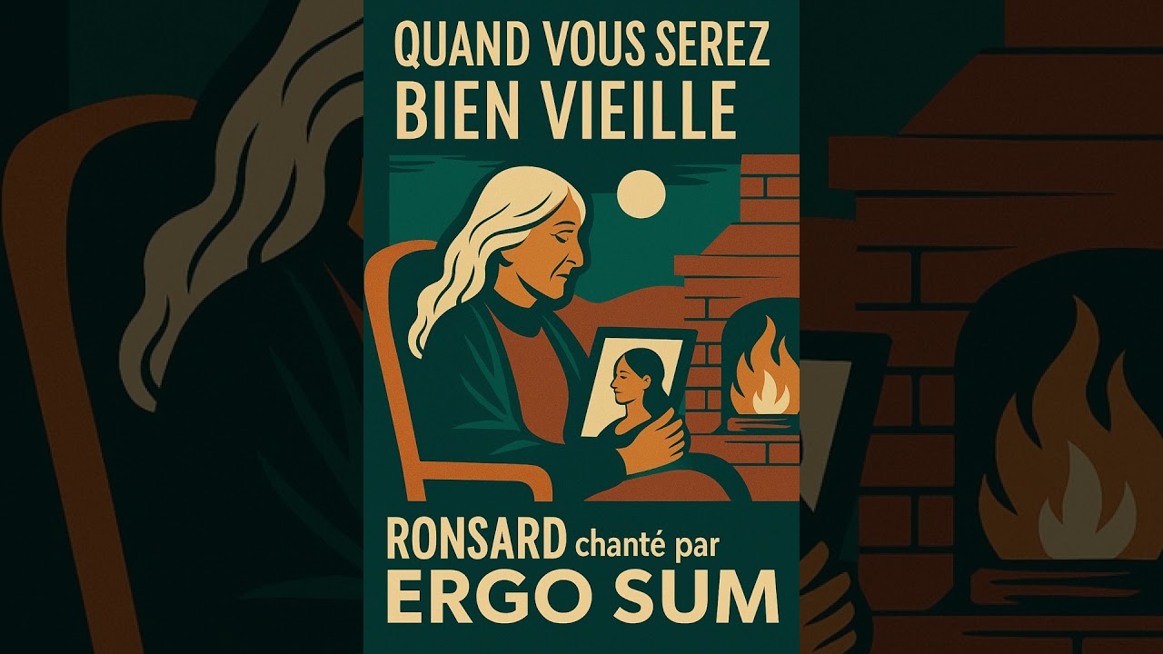 Quand vous serez bien vieille…- 🪶 Pierre de Ronsard | Ergo Sum 🎶