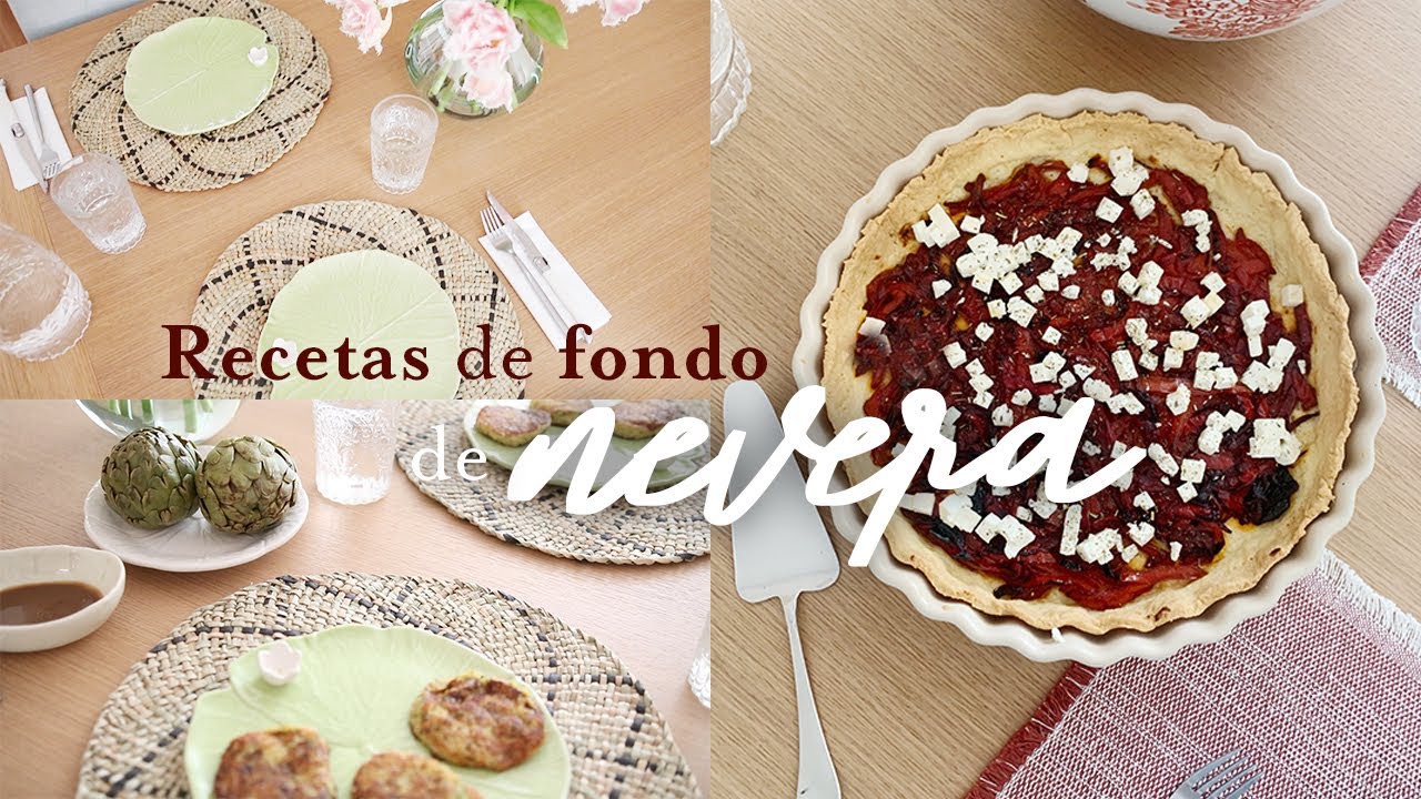 Recetas ricas con lo que queda en la nevera y cómo poner la mesa bonita a diario